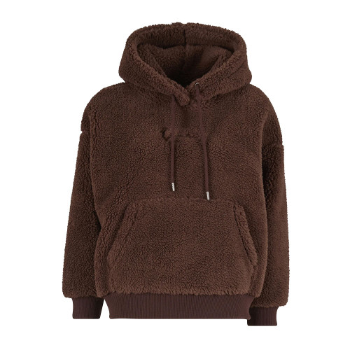 Karl Kani Γυναικεία μπλούζα fleece Signature Teddy Oversized Hoodie